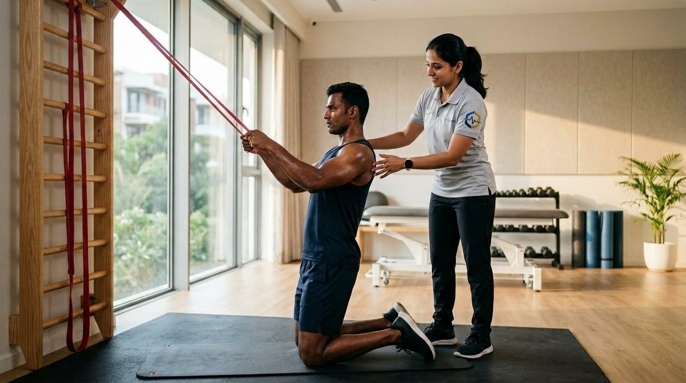 Camera-assisted movement assessment during rehabilitation