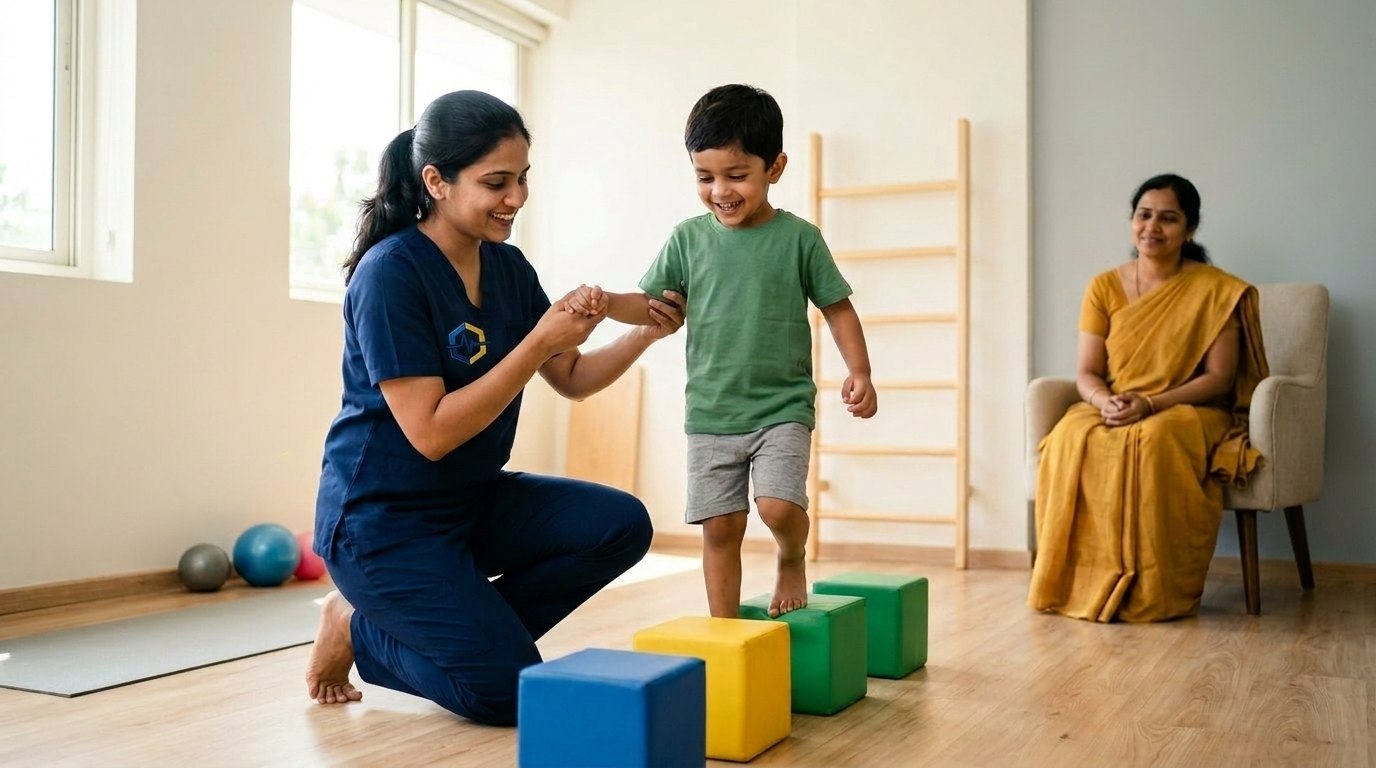 Pediatric physiotherapy